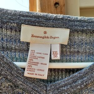 Ermenegildo Zegna wool blend Mens sweater xl
